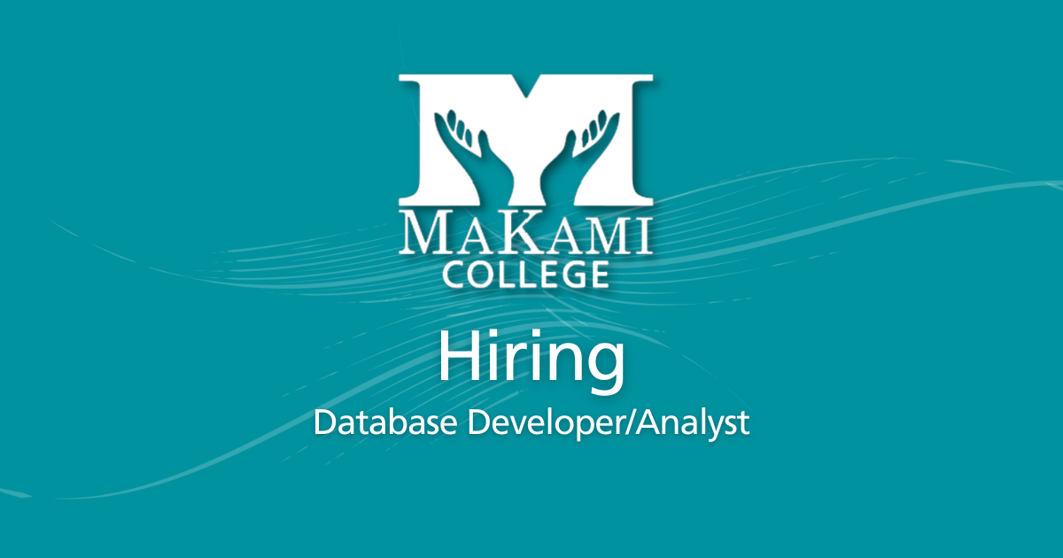 MaKami Hiring Database Developer
