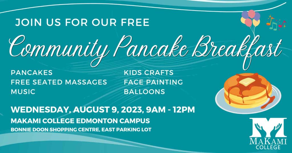 Edmonton Community Pancake Breakfast MaKami College