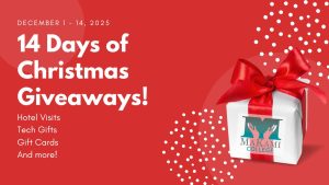 MaKami College is holding its annual 14 Days of Christmas Giveaways December 1-14, 2025.